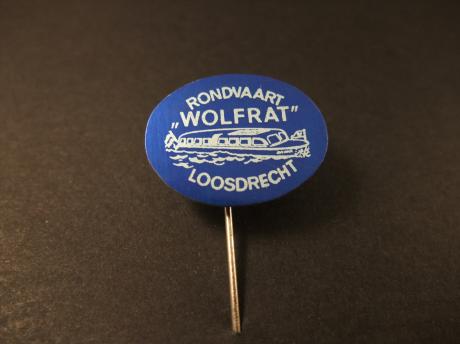 Rederij Wolfrat.(rondvaartboot) Loosdrecht